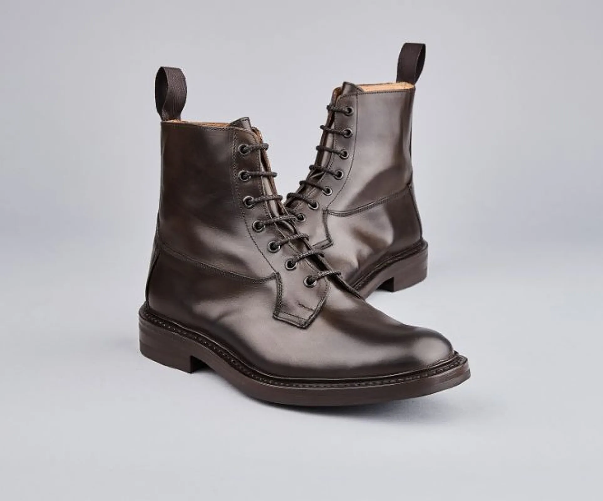 Tricker's Men's Burford Leather Derby Boots 5635/4