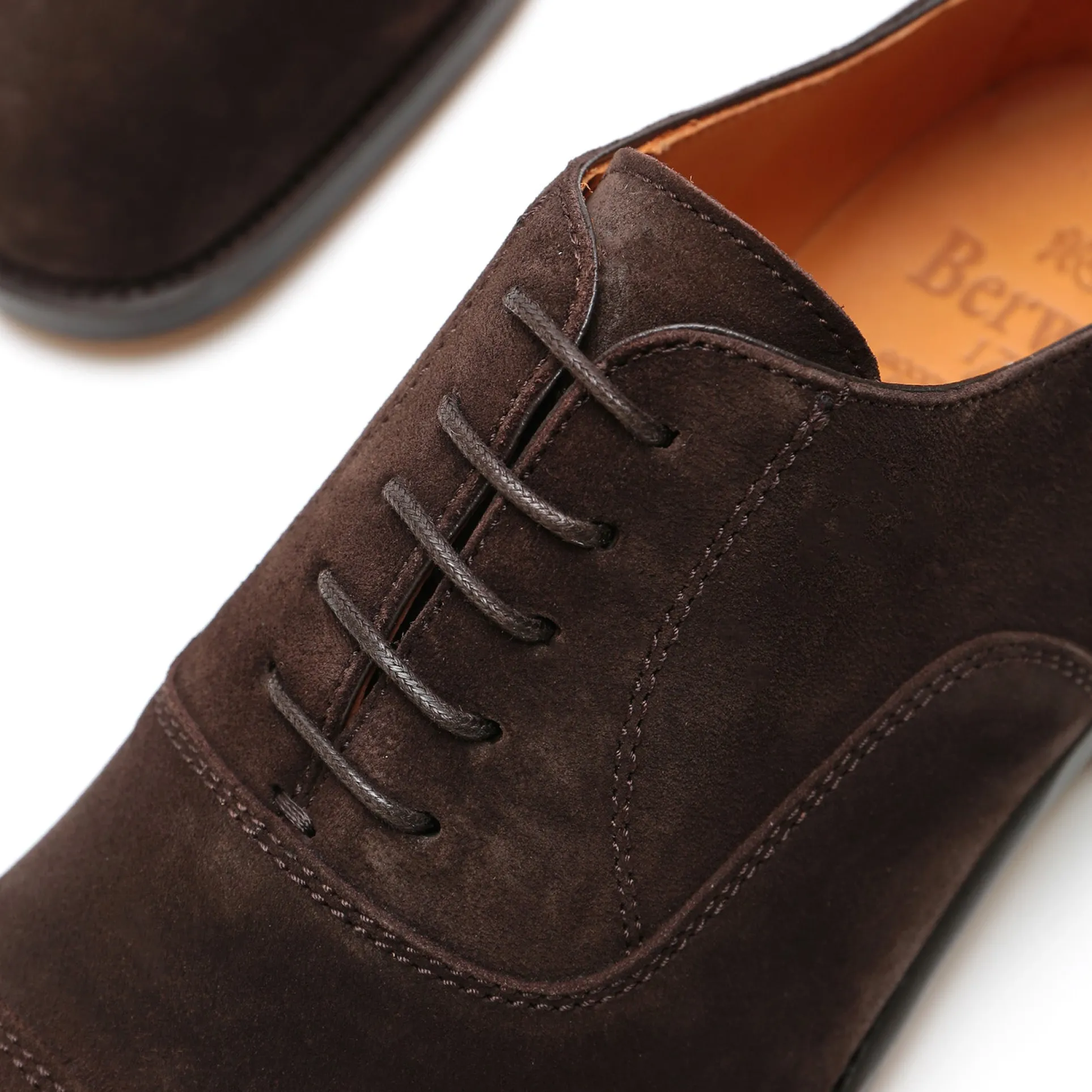 Berwick Men's Toe Cap Suede Oxford Shoes 5217/K3