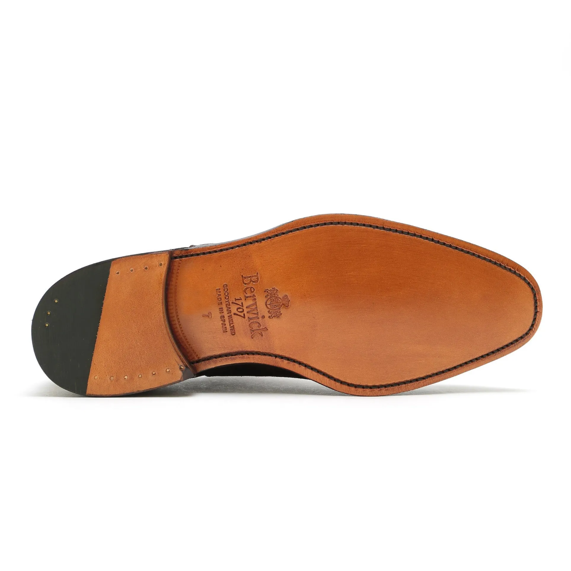 Berwick Men's Toe Cap Suede Oxford Shoes 5217/K3