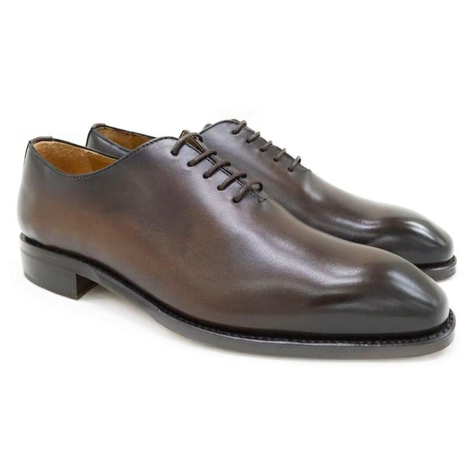 Berwick Men's Whole Cut Leather Oxford Shoes 5216/K2