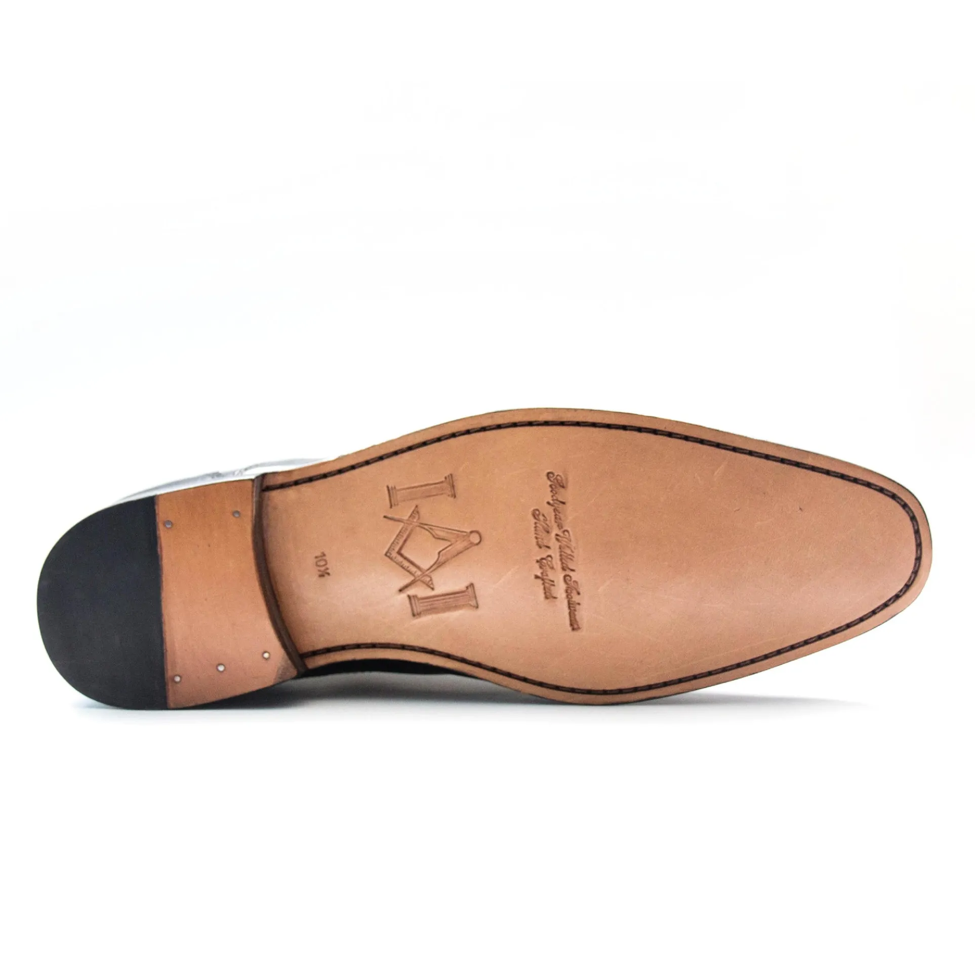 Bsc Masonic Toe Cap, Freemason Shoe.