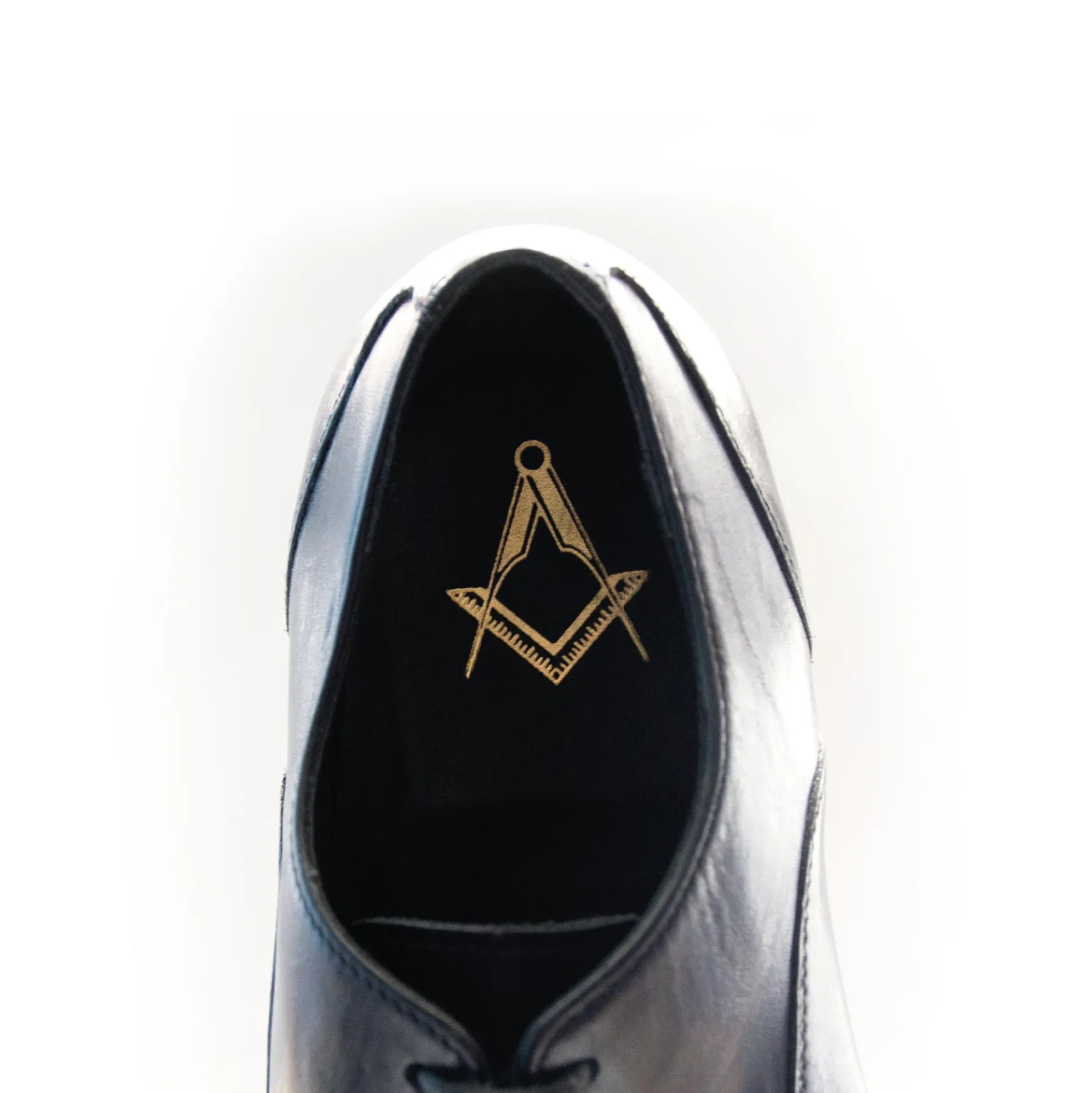 Bsc Masonic Toe Cap, Freemason Shoe.