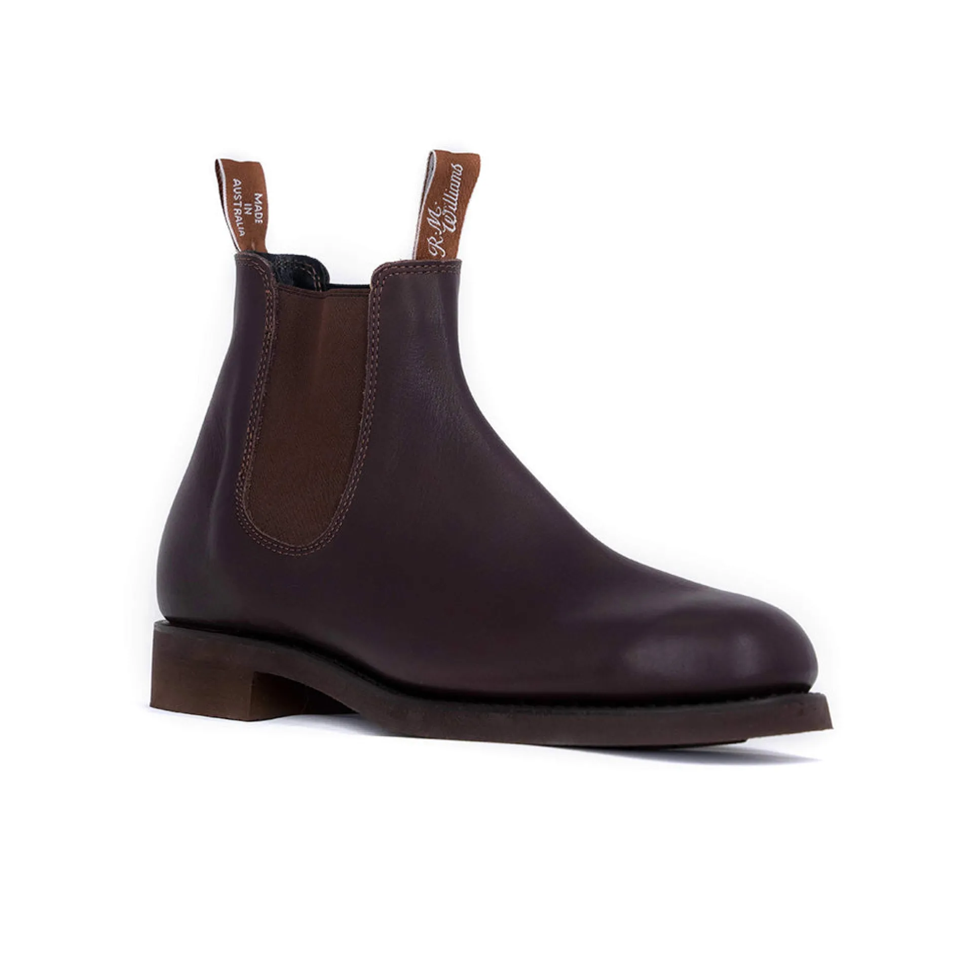 R.M. Williams Men's Gardener Leather Slip-On Boots B530G/06