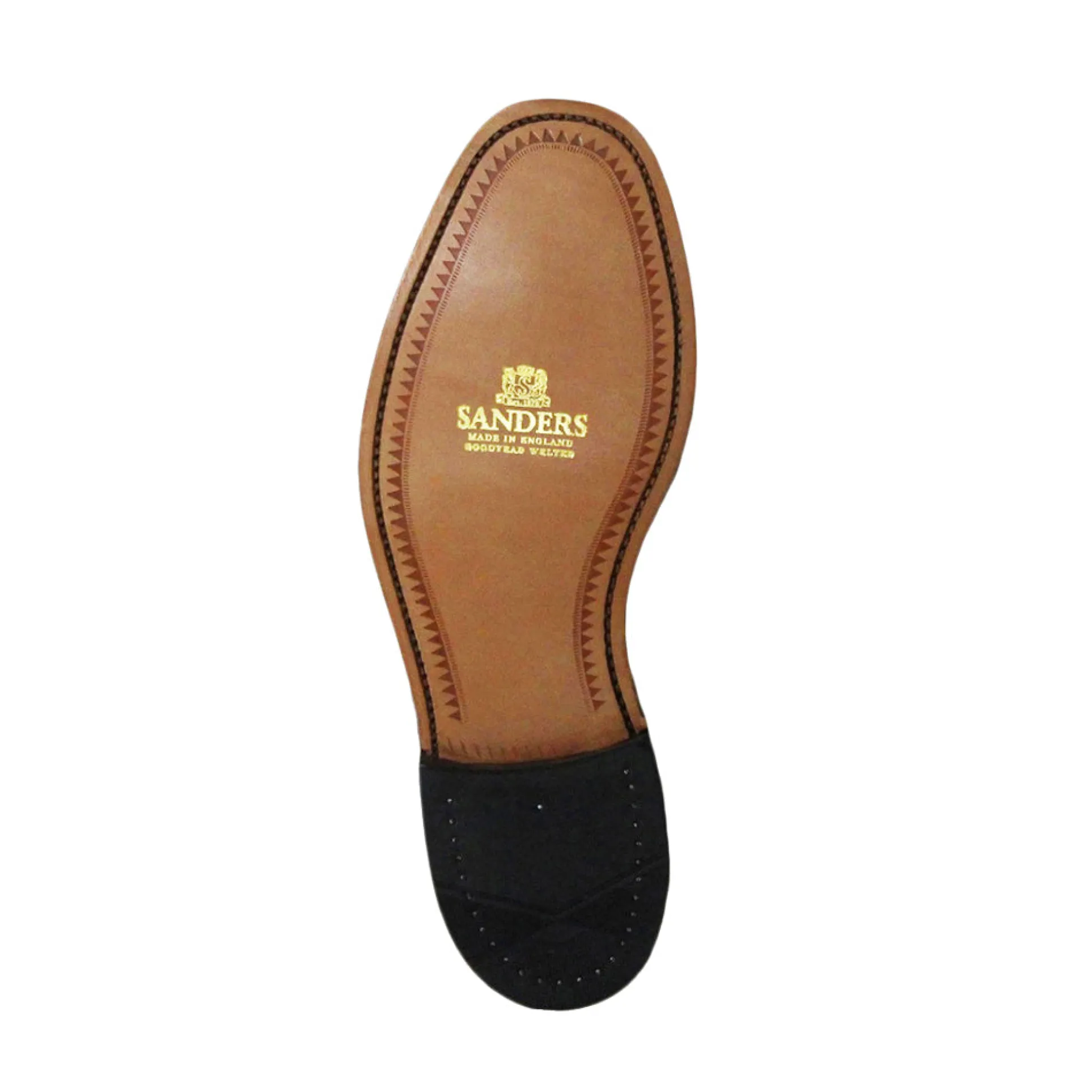 Sanders Men's Guildford Leather Brogue Shoes 6720/T