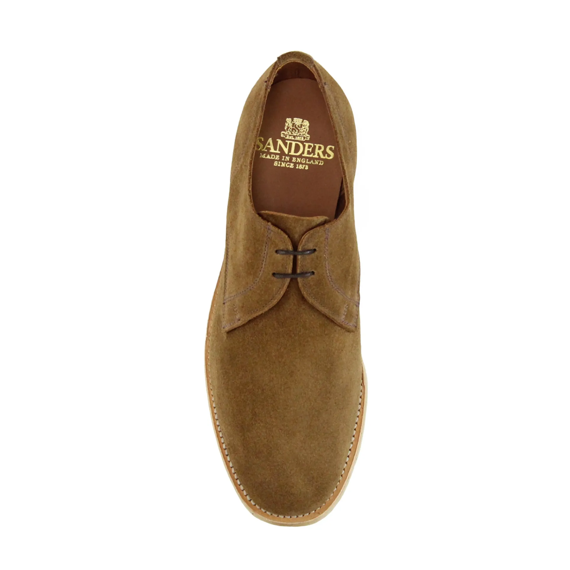 Sanders Men's Jacob Suede Derby Shoes 1972/Tts