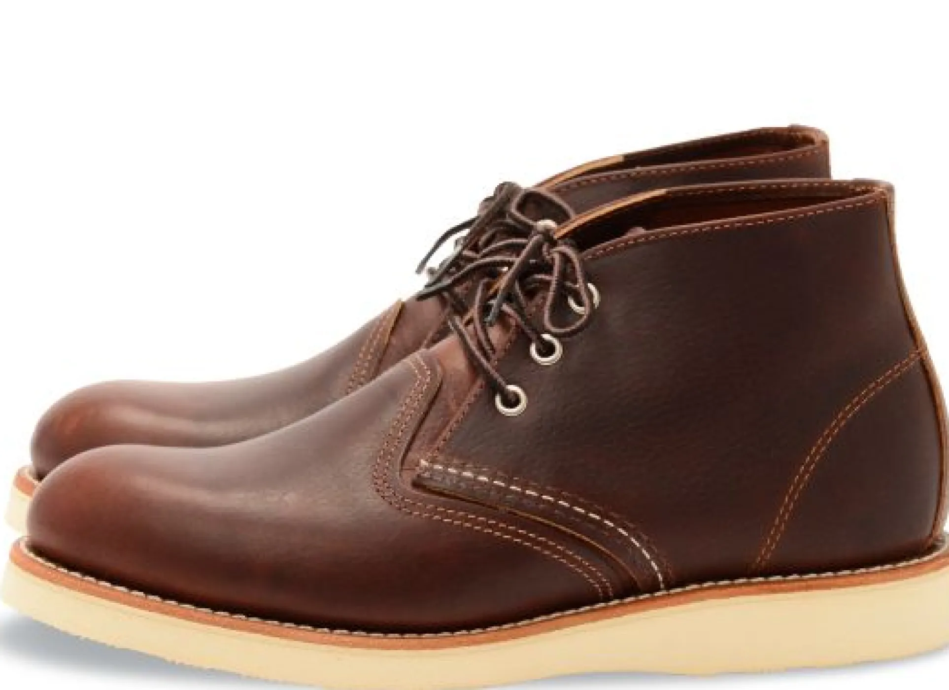 Red Wing Men's Work Chukka Leather Lace-Up Boots 3141
