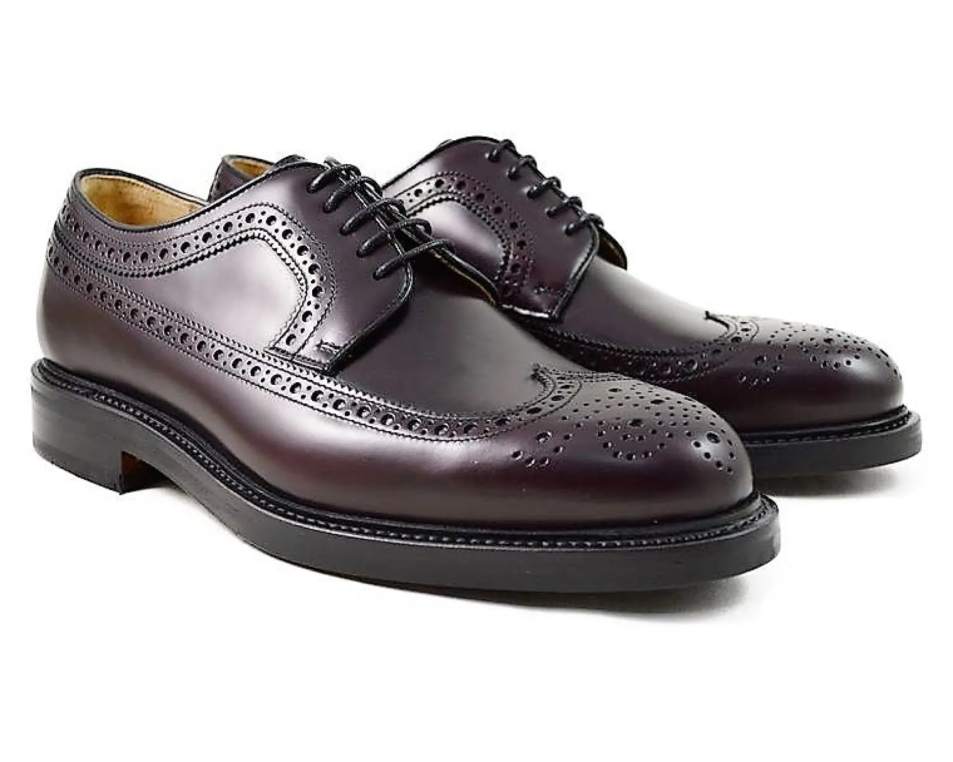 Berwick Men's Derby Brogue Leather Lace-Up Shoes 3681/K1