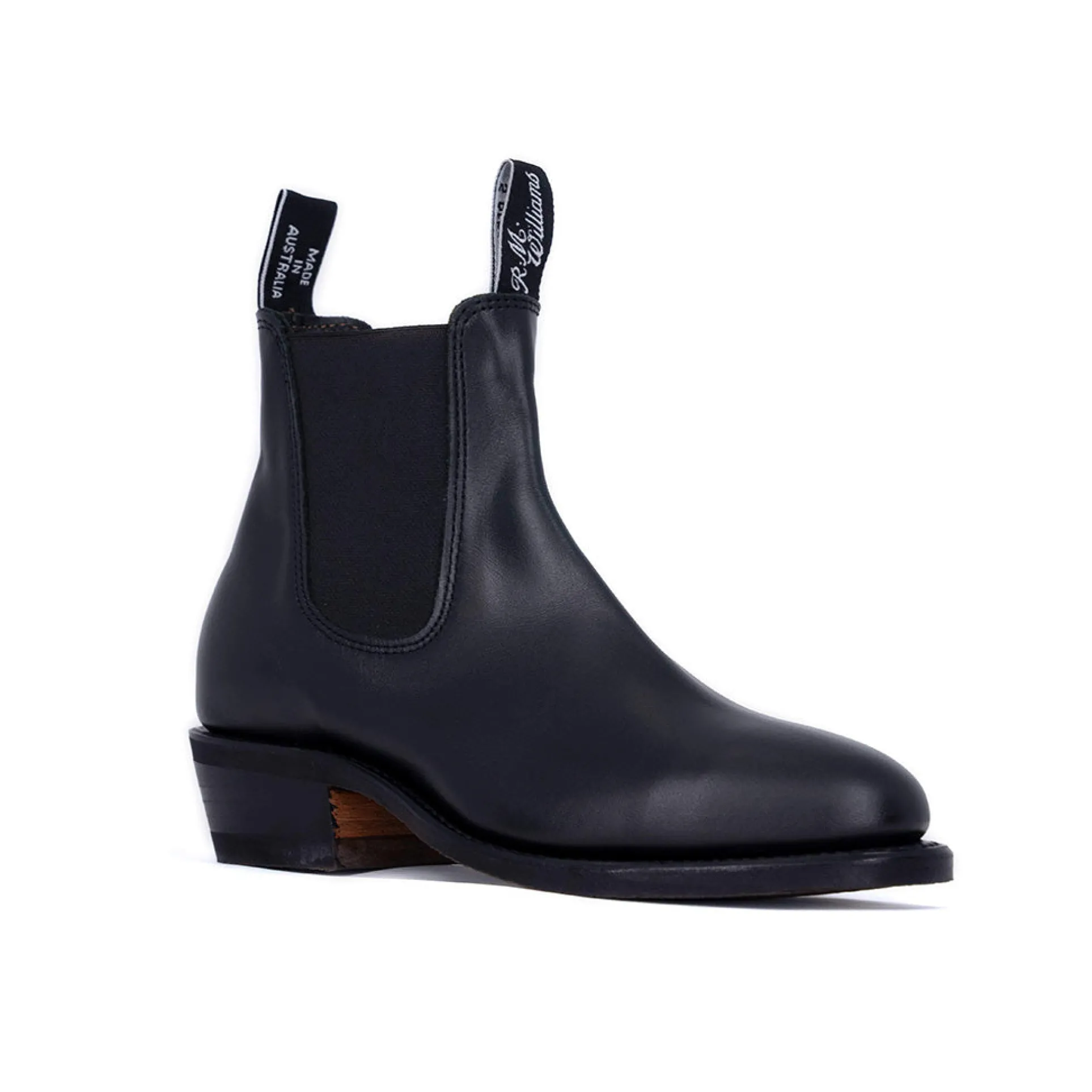 R.M. Williams Women's Lady Yearling Leather Slip-On Boots B522Y/02