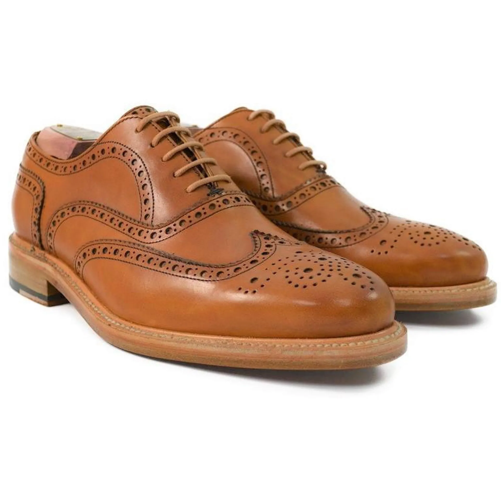 Berwick Men's Oxford Leather Brogue Shoes 2817/K1