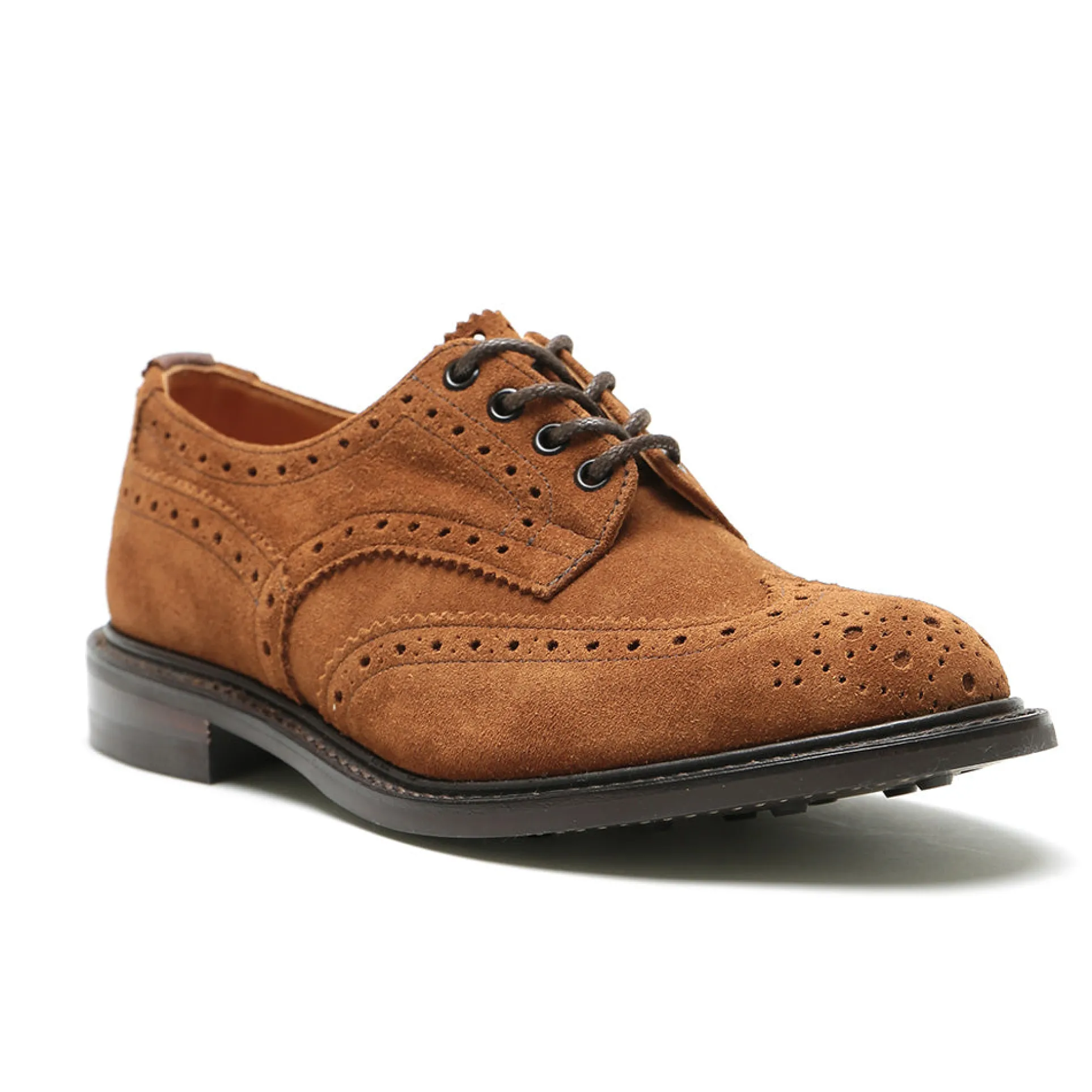 Tricker's Men's Bourton Suede Brogue Shoes 5633/109
