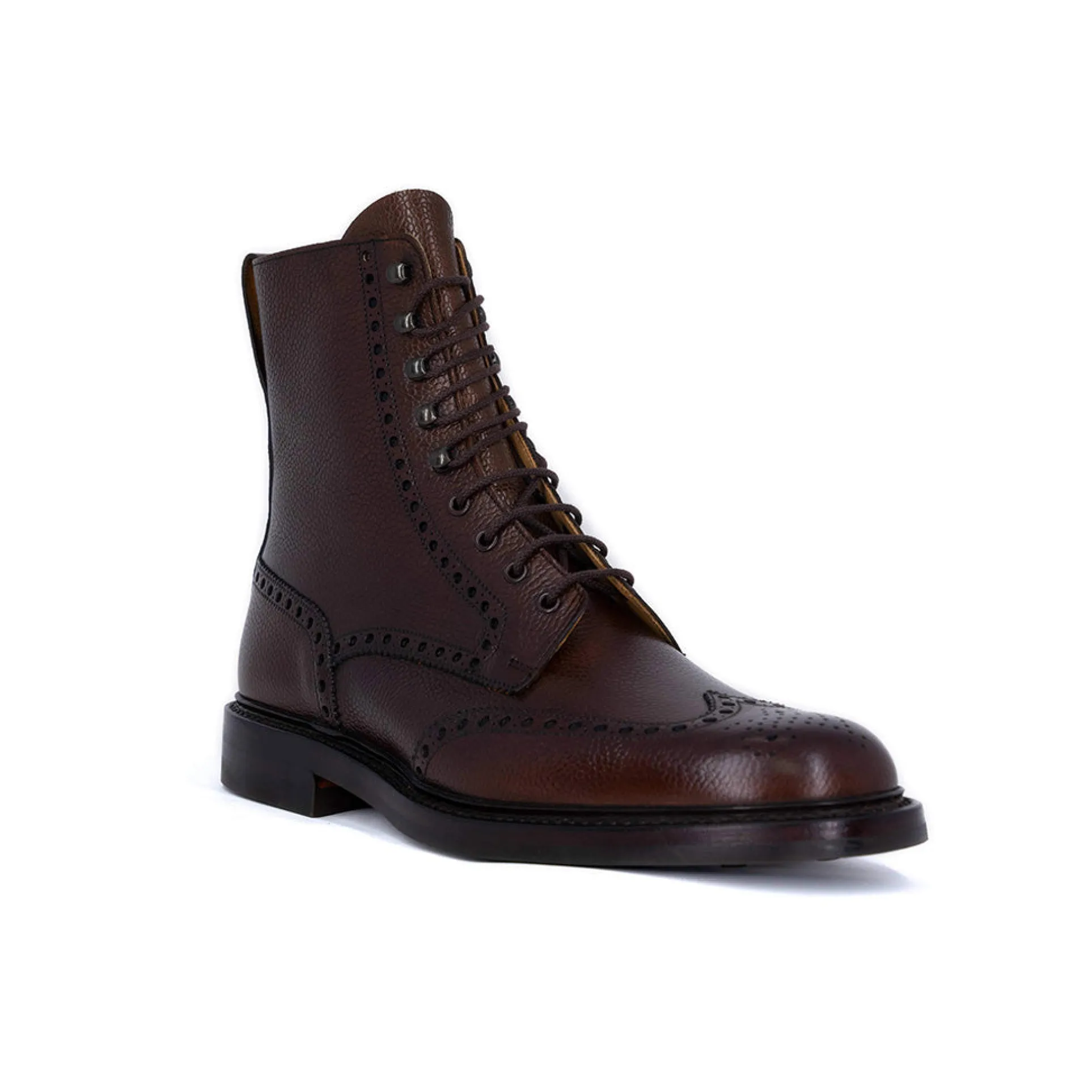 Crockett & Jones Men's Islay Leather Lace-Up Boots 25666A/G02D2