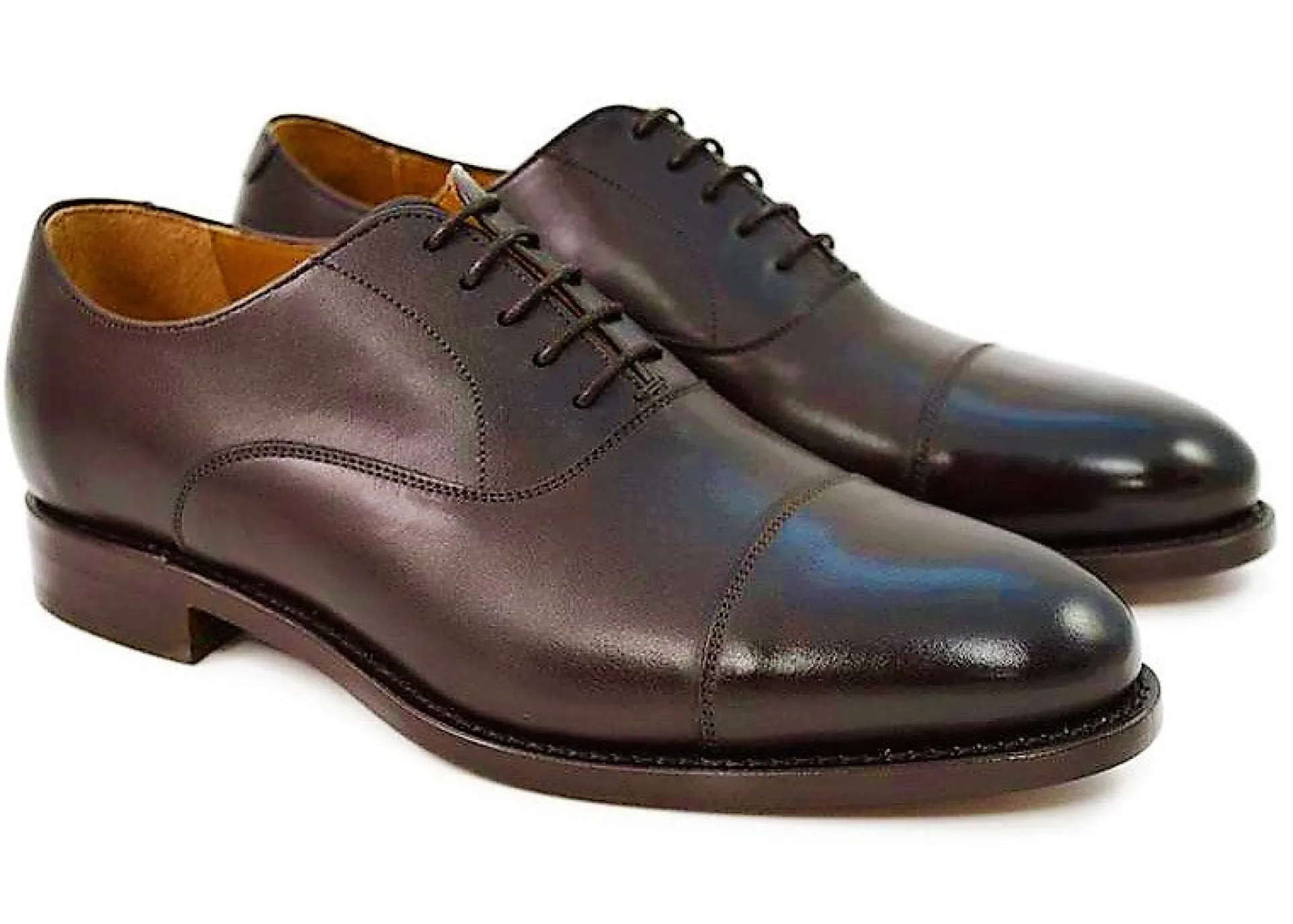 Berwick Men's Toe Cap Leather Oxford Shoes 4311/K7