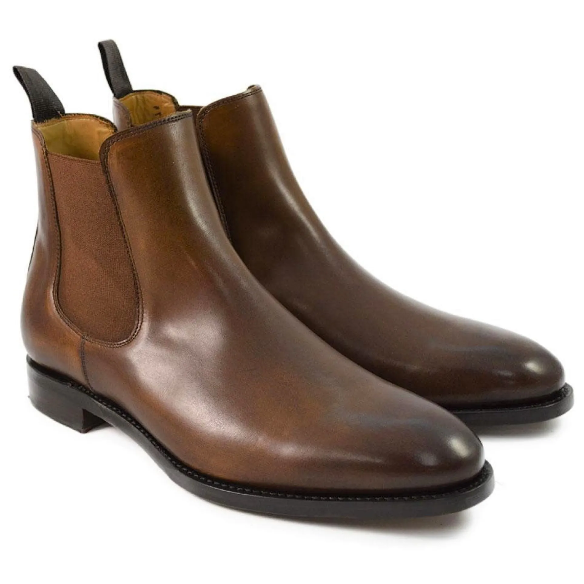 Berwick Men's Chelsea Leather Pull-On Boots 303/K3