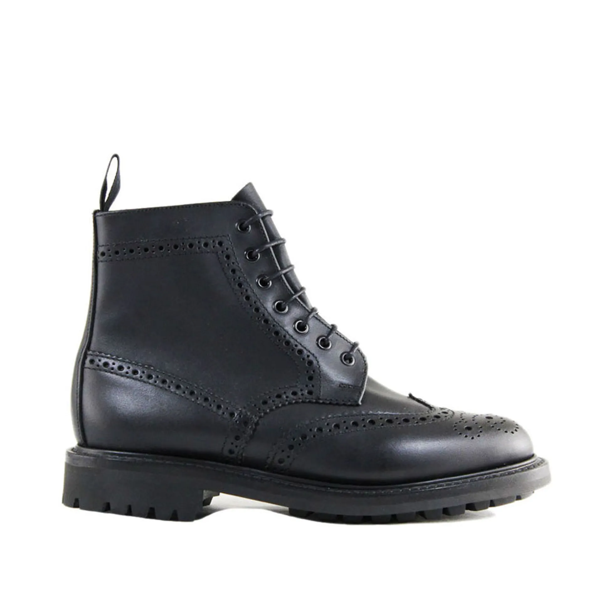 Sanders Men's Cheltenham Leather Brogue Boots 8317/B