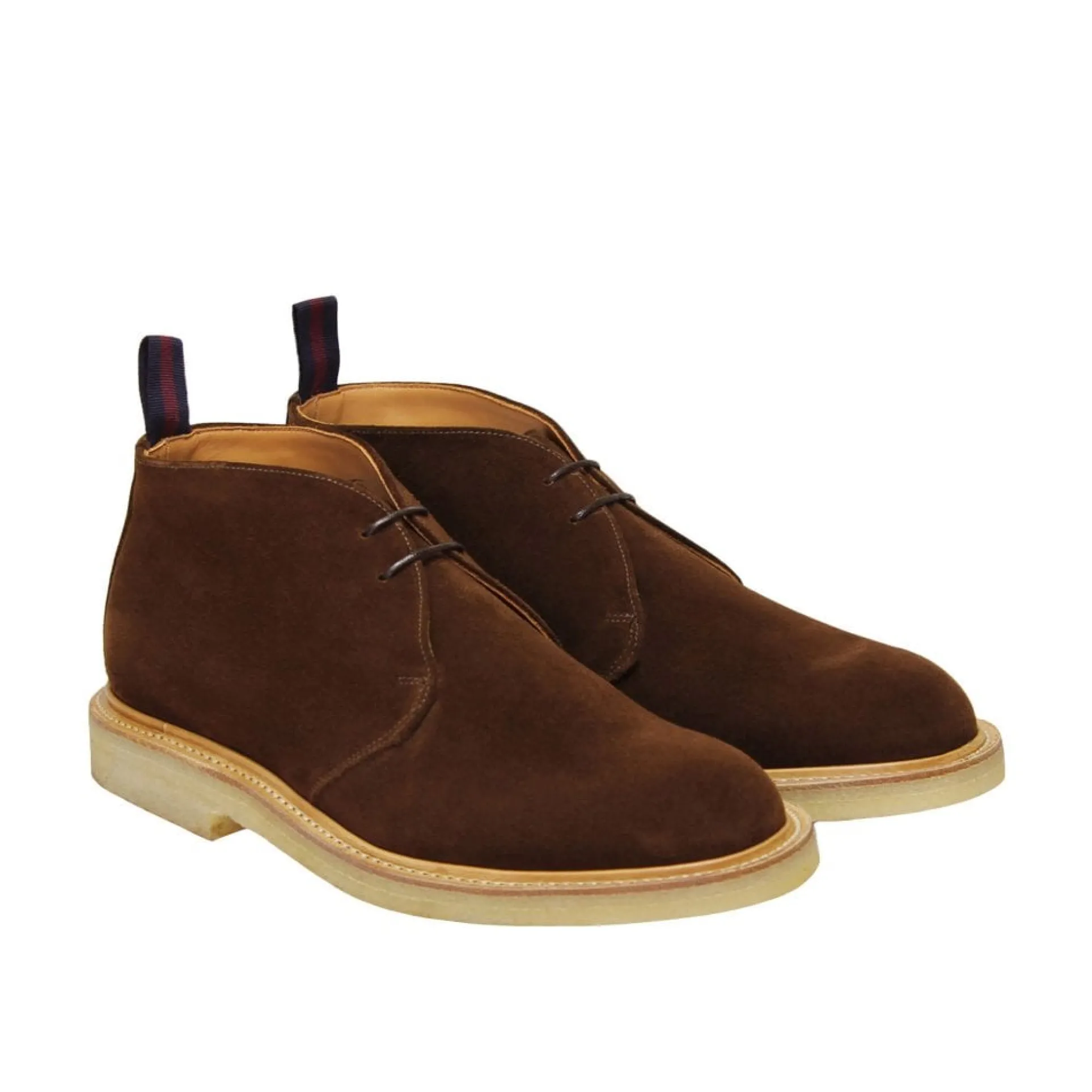 Sanders Men's Bertie Suede Lace-Up Boots 8763/Pss