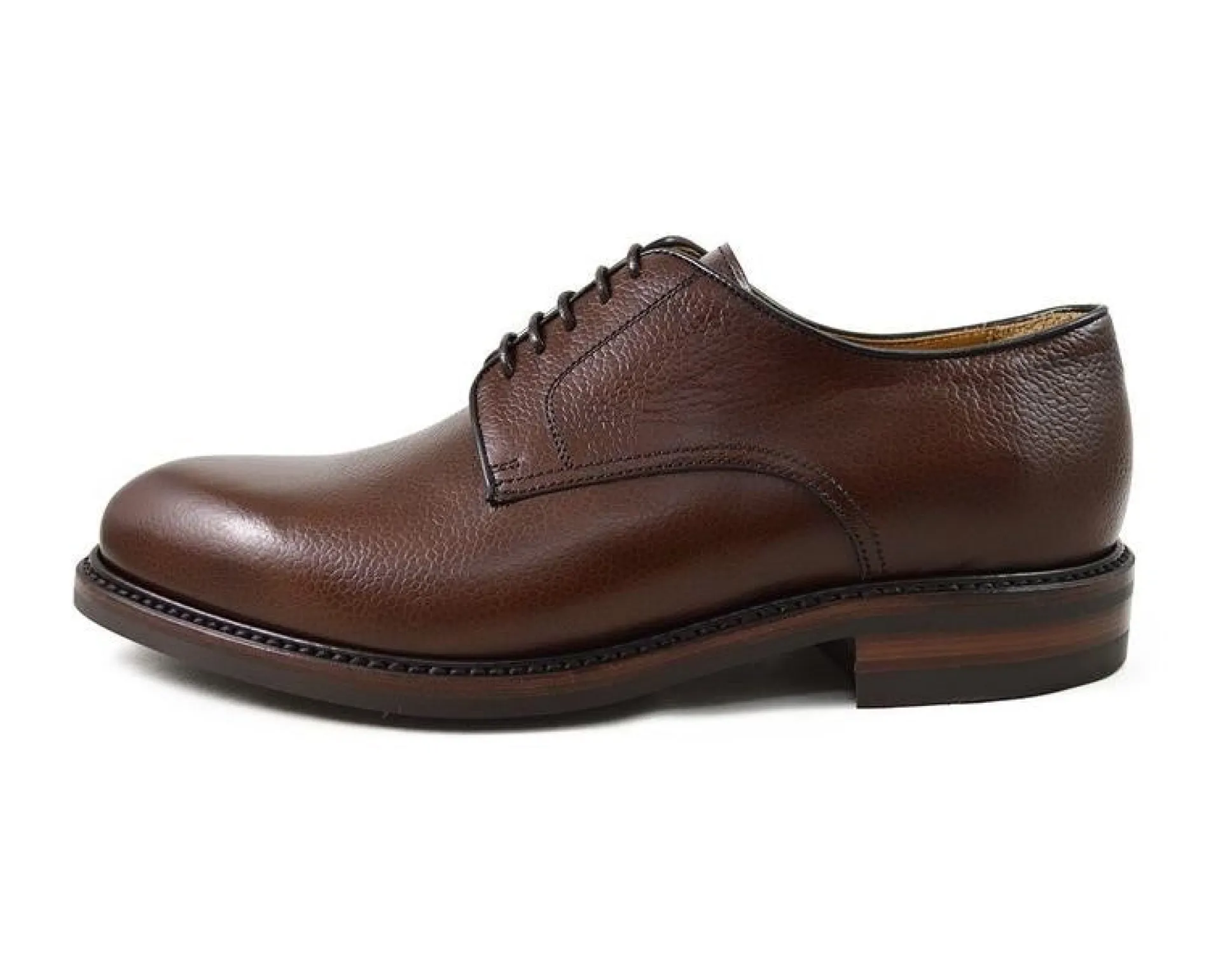 Berwick Men's Grained Leather Derby Shoes 4169/K1